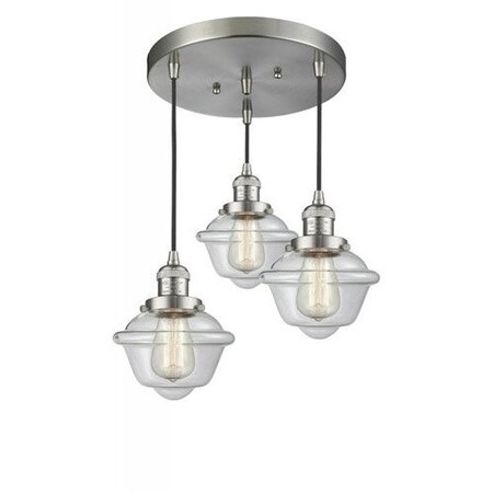 Innovations Lighting 3 Light Multi-Pendant 211/3-SN-G532